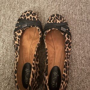 Animal Print Ballet Flats
